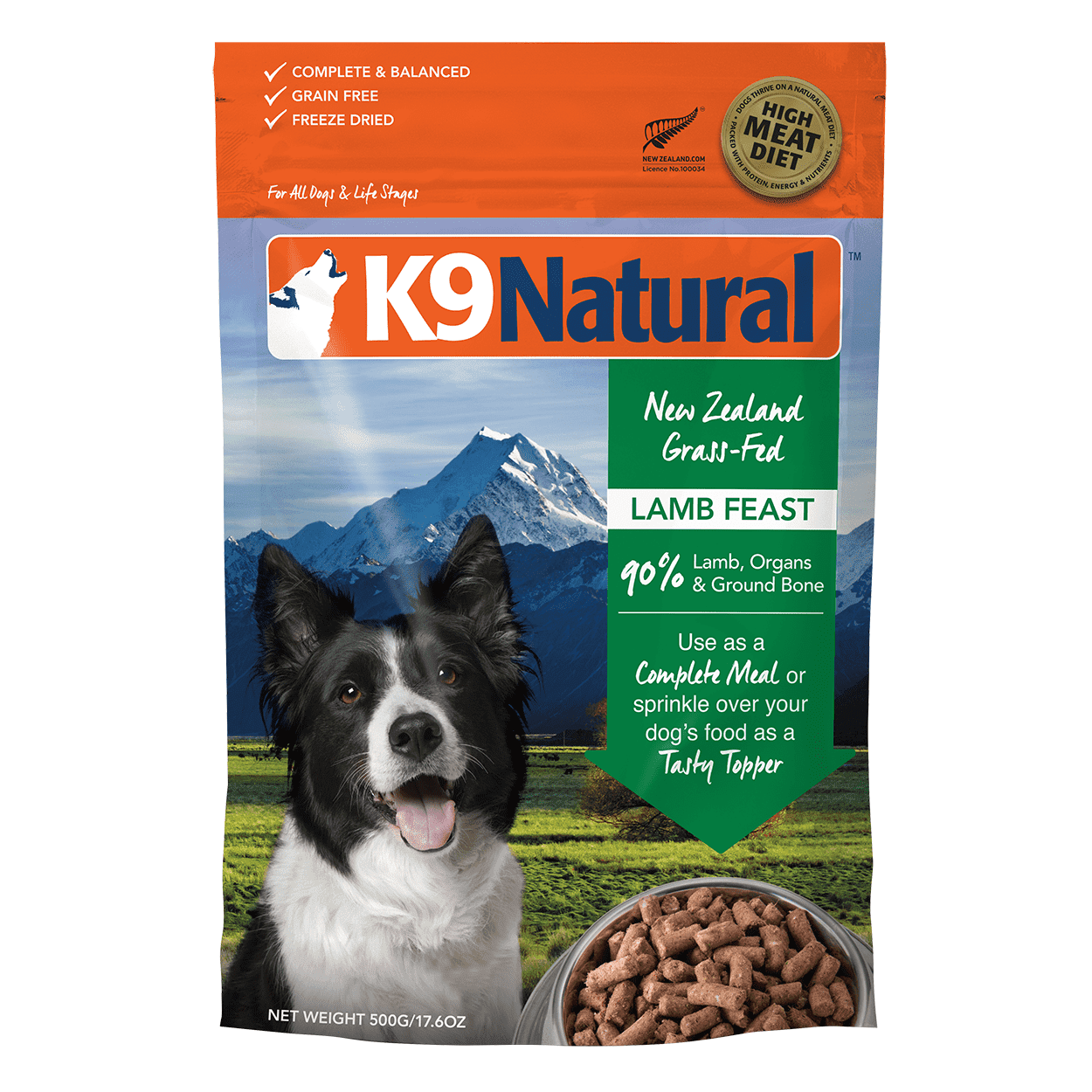 K9 Natural Grain Free Lamb Dry Dog Food - PetPost Australia