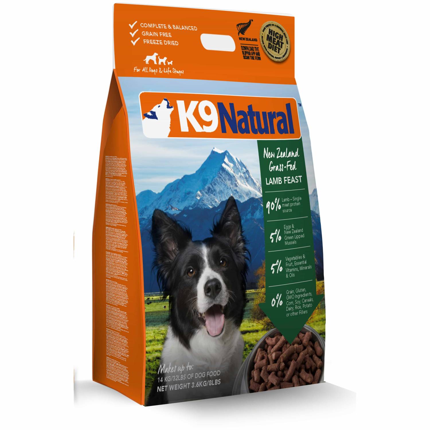 K9 Natural Grain Free Lamb Dry Dog Food - PetPost Australia