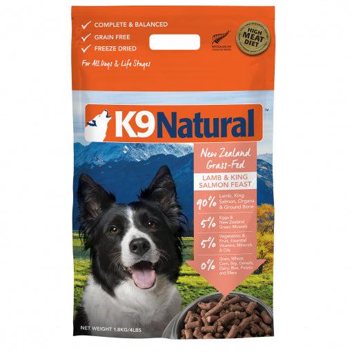 K9 Natural Lamb & Salmon Feast Freeze Dried Dog Food Topper - PetPost Australia