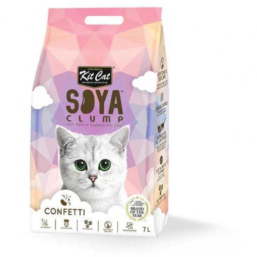Kit Cat Soya Confetti Clumping Cat Litter 7L - PetPost Australia