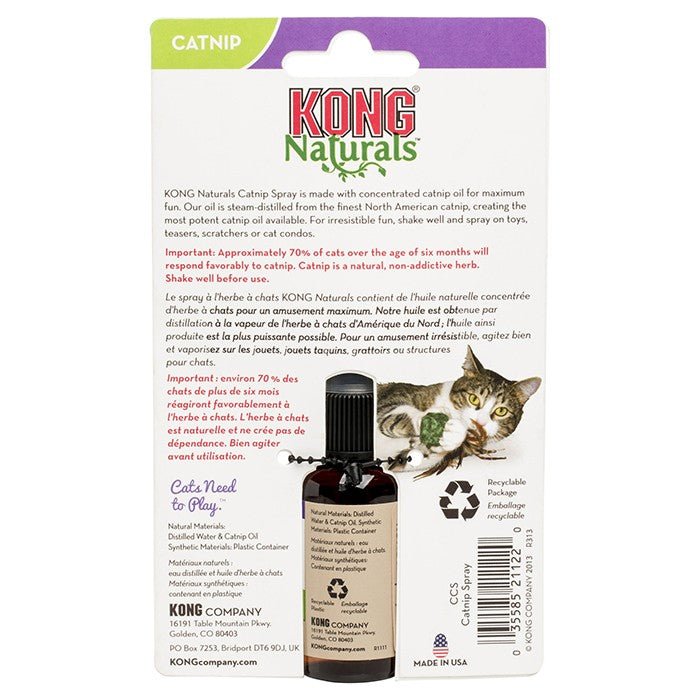 KONG Naturals Catnip Spray - PetPost Australia