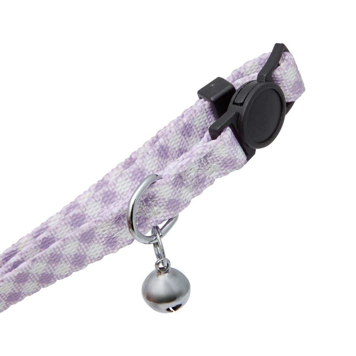 Lexi & Me Cat Collar Lilac Gingham - PetPost Australia