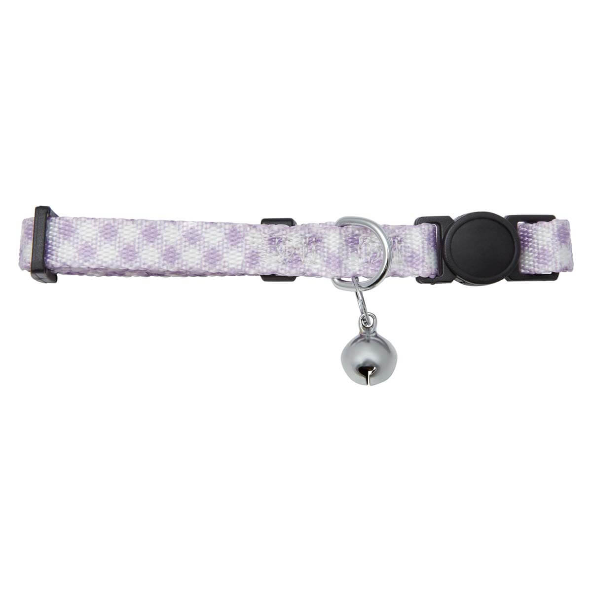 Lexi & Me Cat Collar Lilac Gingham - PetPost Australia