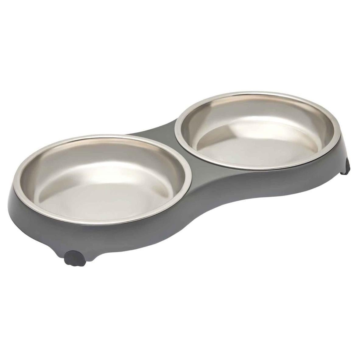Lexi & Me Double Cat Bowl 400ML each - PetPost Australia