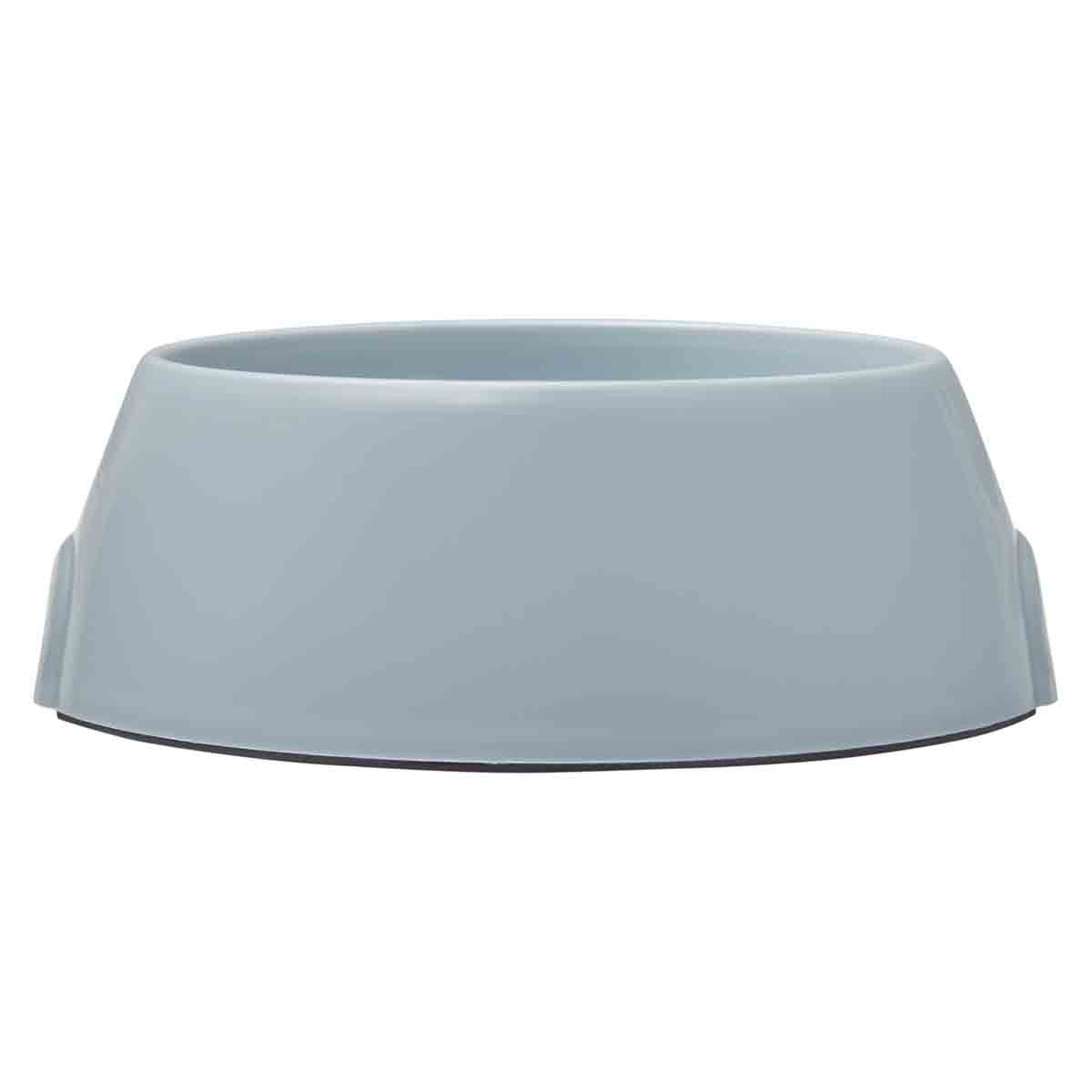 Lexi & Me Plastic Dog Bowl Steel Blue - PetPost Australia