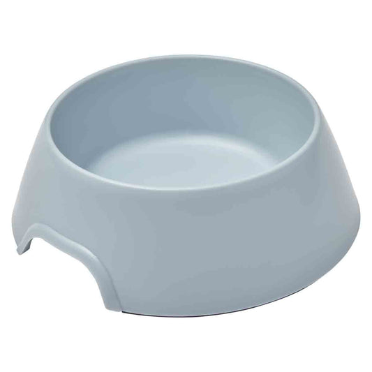 Lexi & Me Plastic Dog Bowl Steel Blue - PetPost Australia