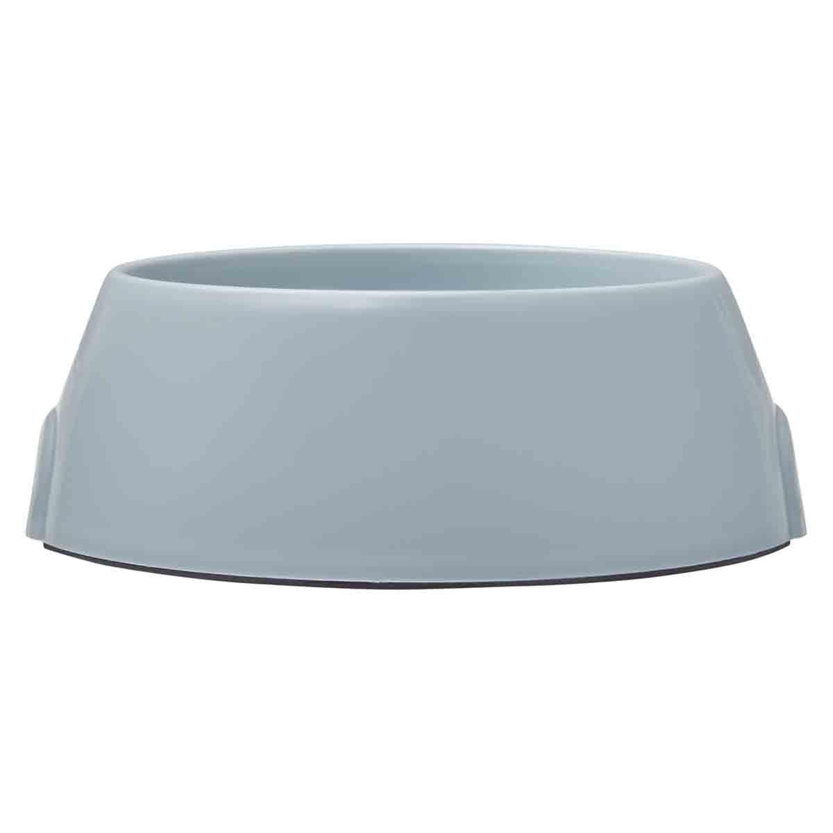 Lexi & Me Plastic Dog Bowl Steel Blue - PetPost Australia