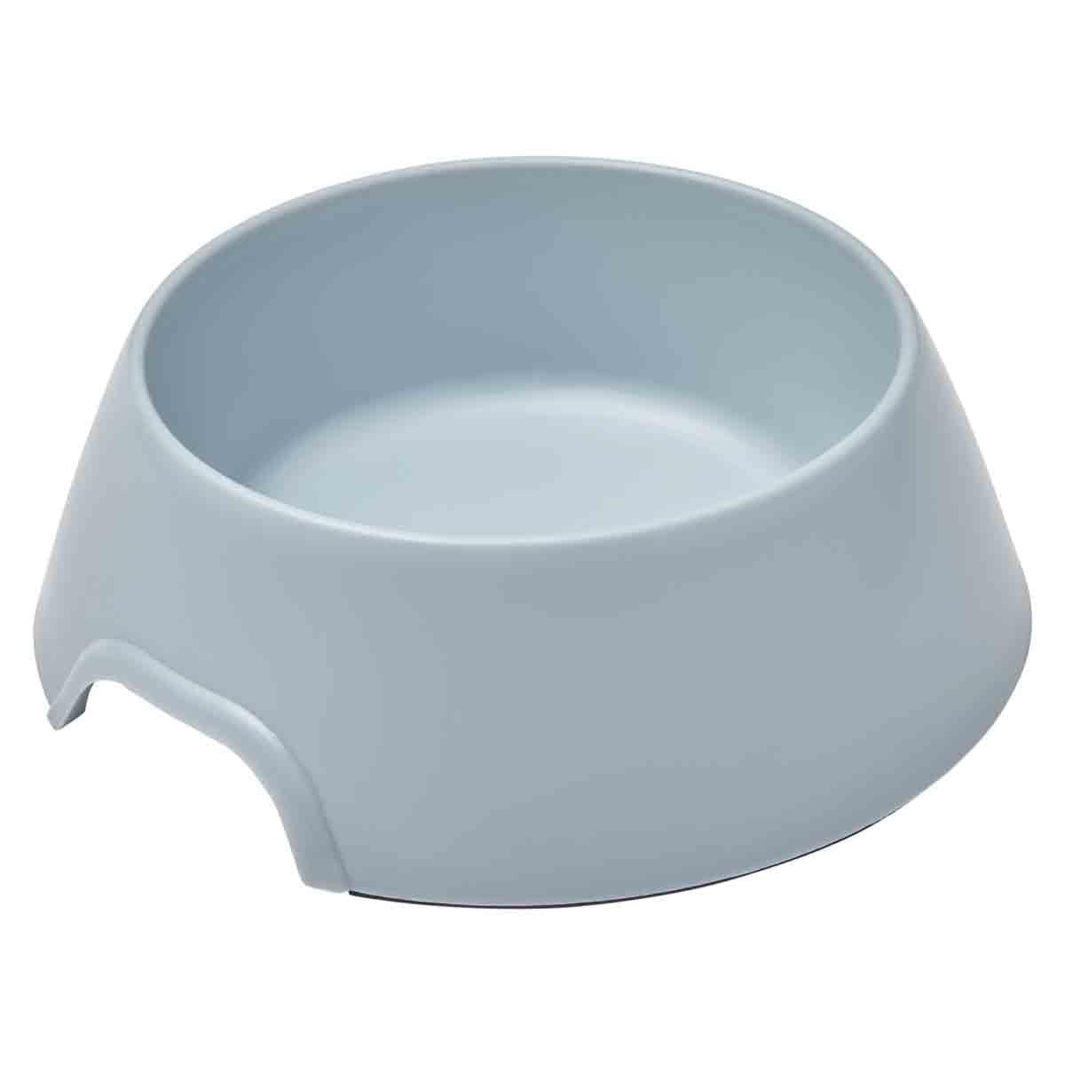 Lexi & Me Plastic Dog Bowl Steel Blue - PetPost Australia