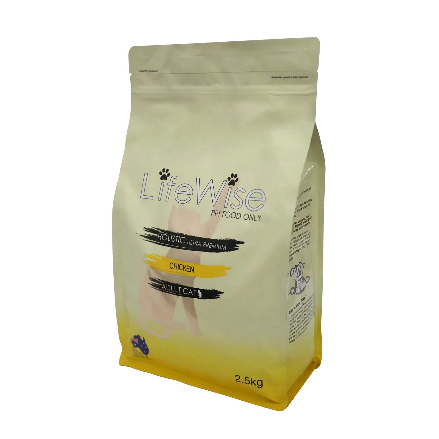 Lifewise Chicken Rice Barley & Vegetables Dry Cat Food - PetPost Australia