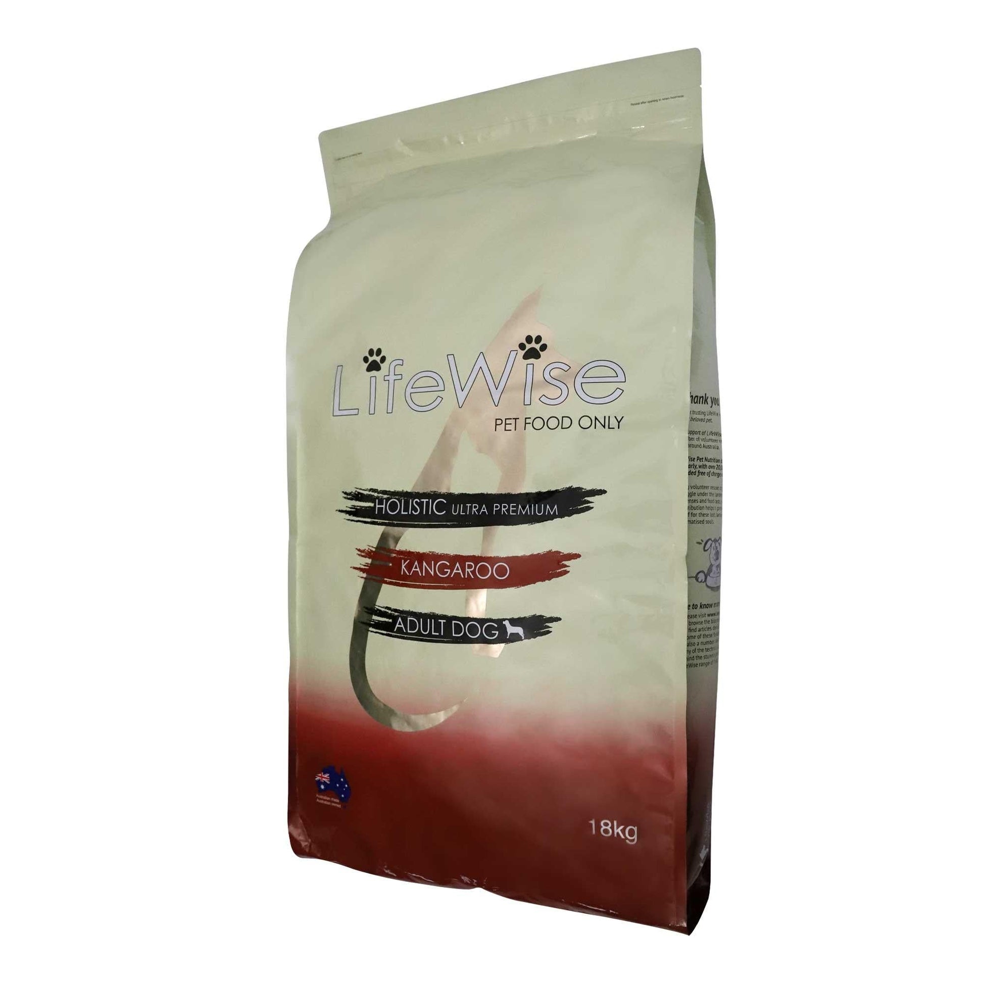 Lifewise Kangaroo with Lamb Rice & Vegetables Dry Dog Food - PetPost Australia