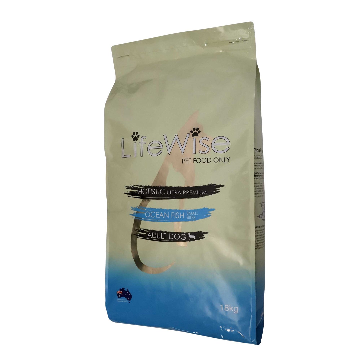 Lifewise Ocean Fish Rice & Vegetables Dry Dog Food Small Bites - PetPost Australia