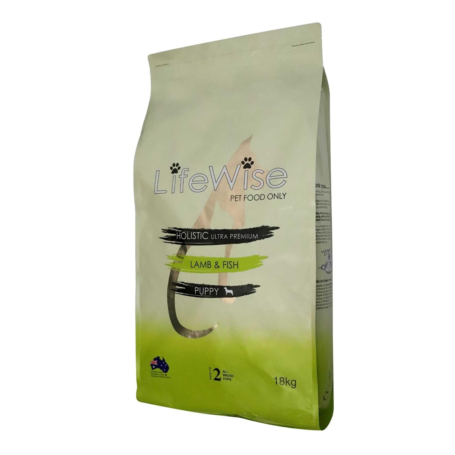 Lifewise Stage 2 Lamb Fish Rice Oats & Vegetables Puppy Dry Dog Food - PetPost Australia