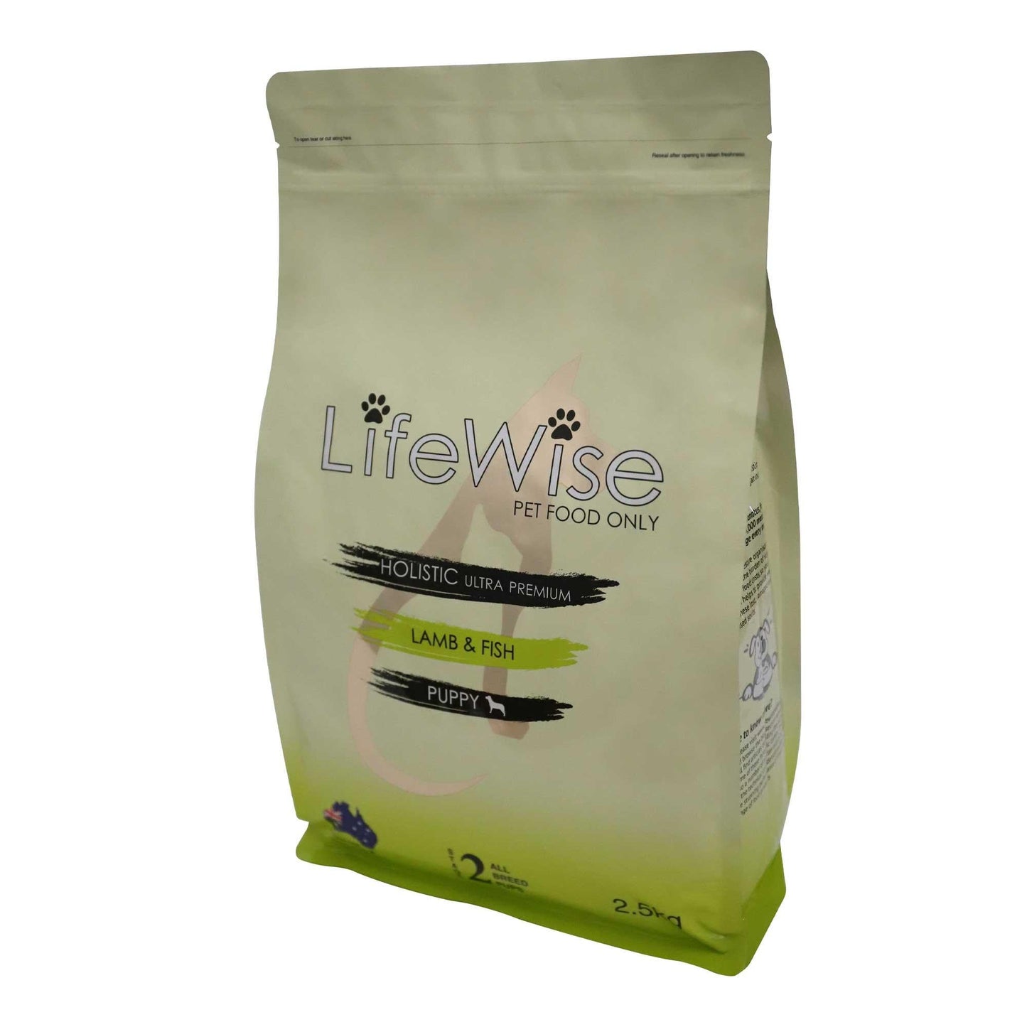 Lifewise Stage 2 Lamb Fish Rice Oats & Vegetables Puppy Dry Dog Food - PetPost Australia