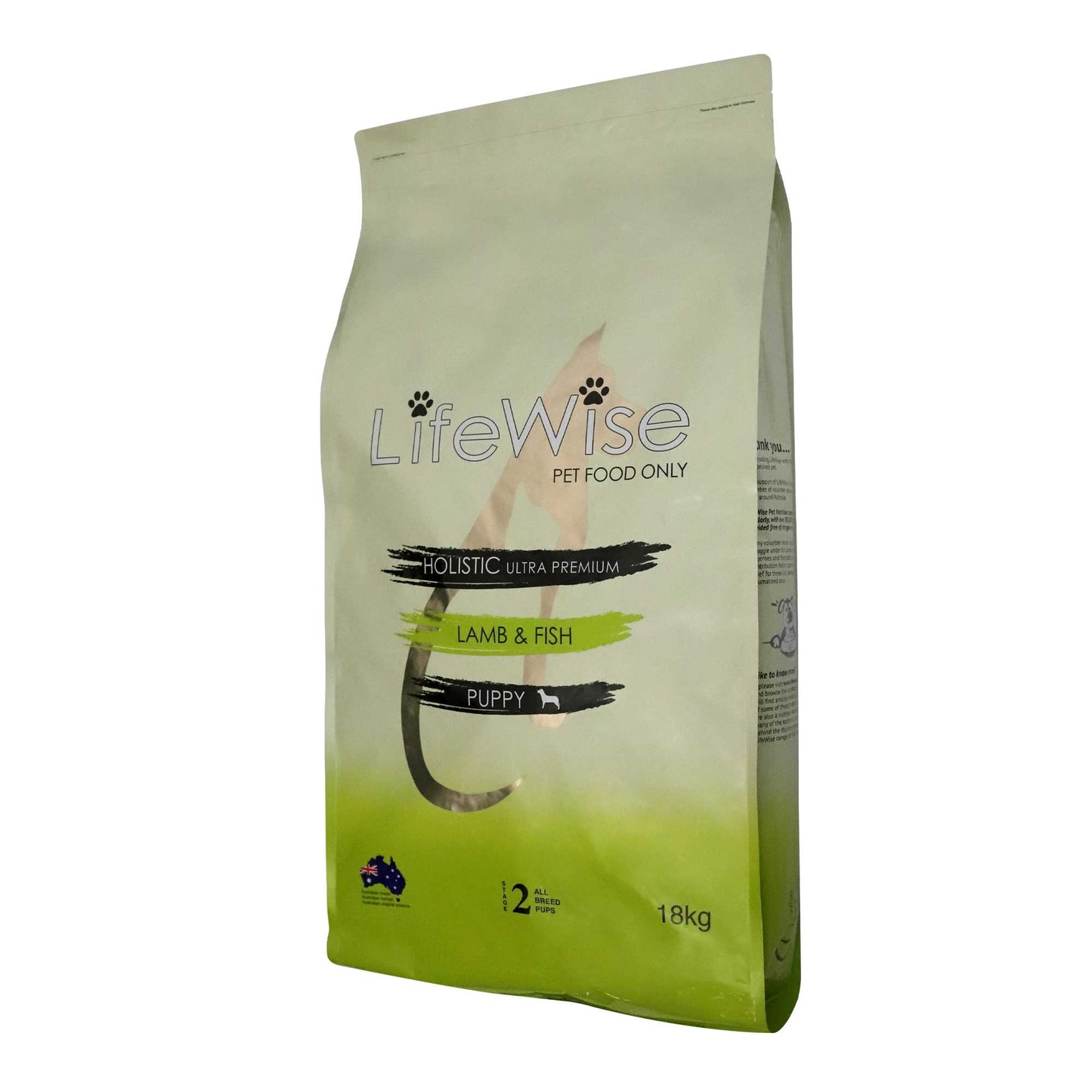 Lifewise Stage 2 Lamb Fish Rice Oats & Vegetables Puppy Dry Dog Food - PetPost Australia