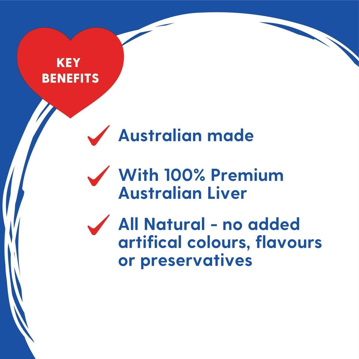Love Em Air Dried Beef Liver Dog Treats - PetPost Australia