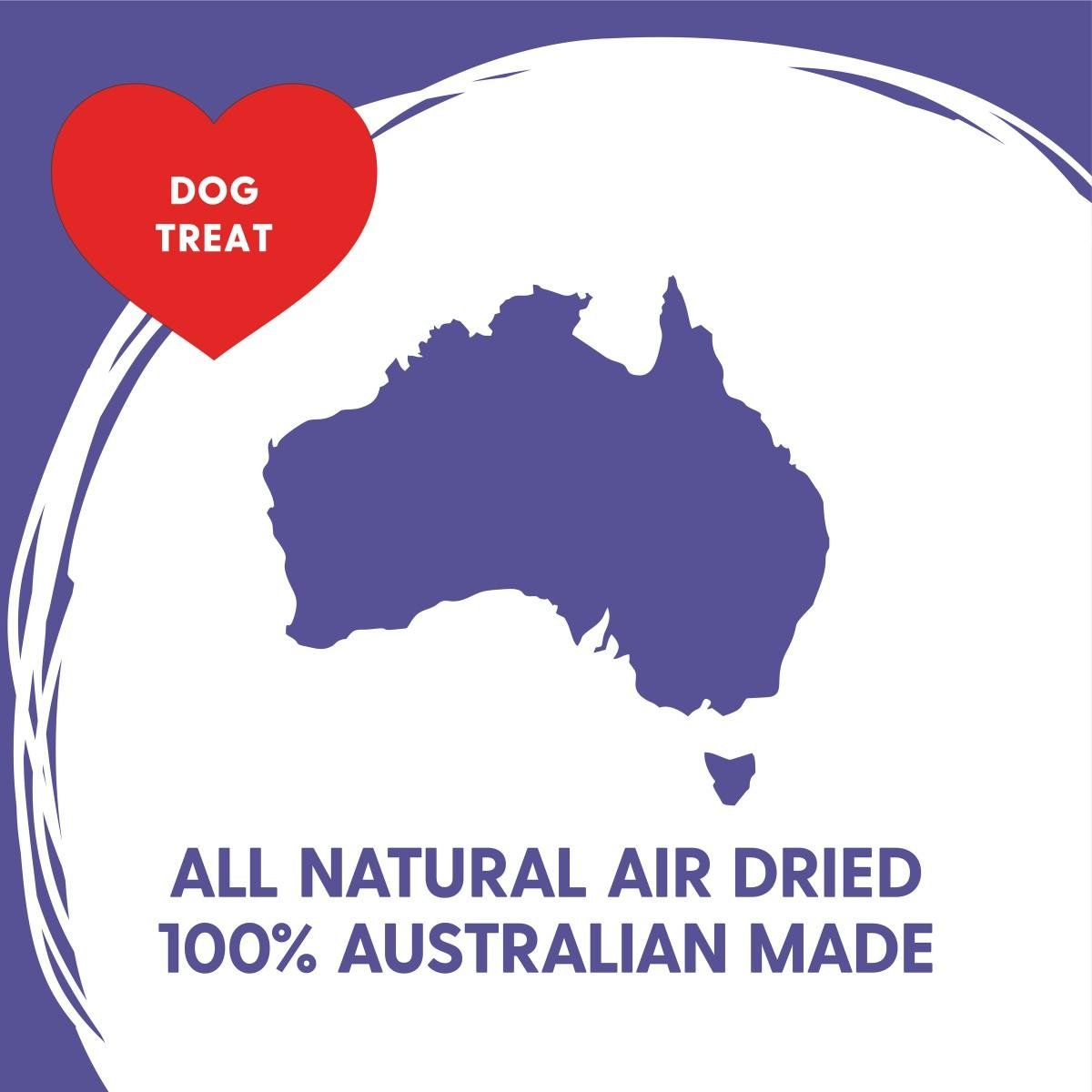 Love Em Air Dried Lamb Liver Dog Treats 200g - PetPost Australia