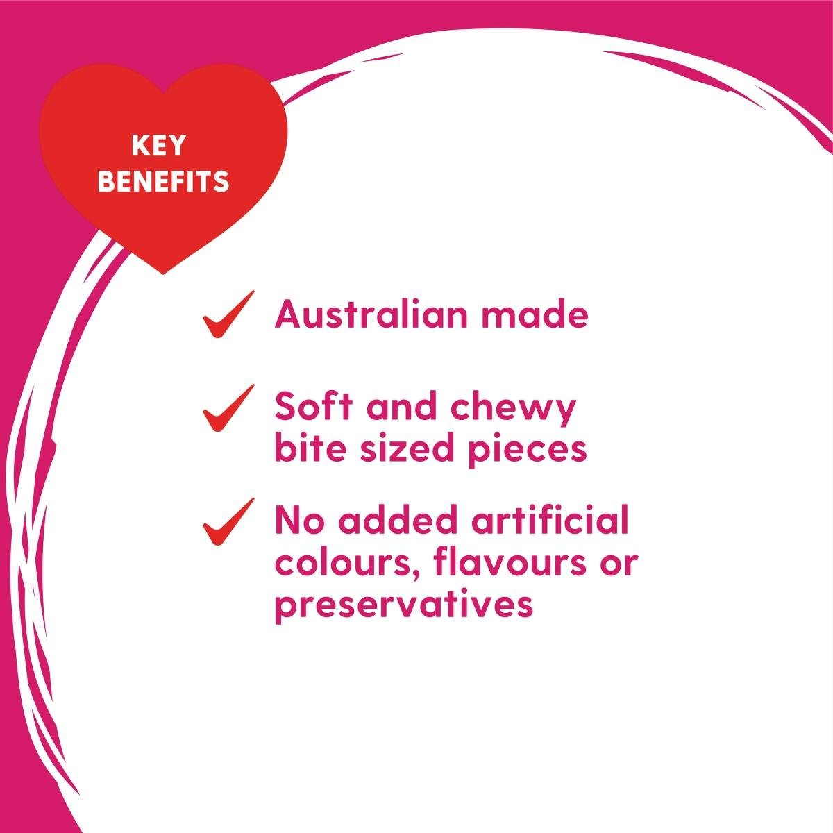 Love Em Kangaroo Mini Dog Treats 200g - PetPost Australia
