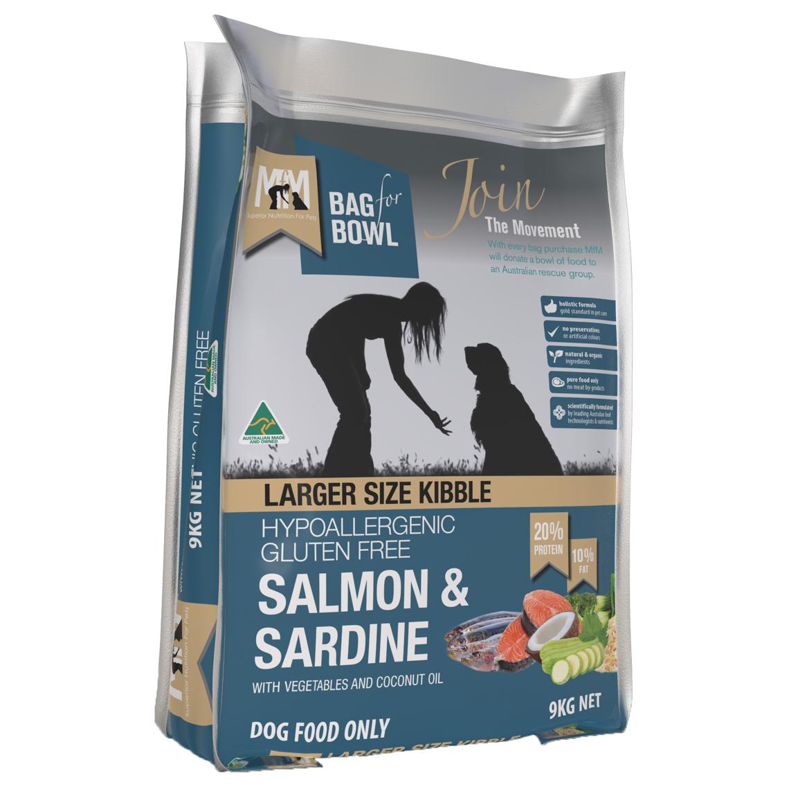 Meals For Mutts Adult Large Kibble Salmon & Sardine Dry Dog Food - PetPost Australia