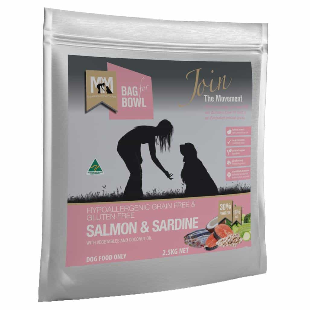 Meals For Mutts Grain Free Adult Salmon & Sardine Dry Dog Food - PetPost Australia
