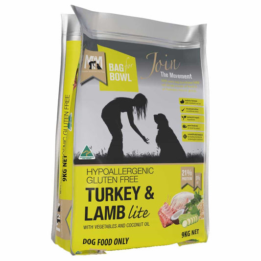 Meals For Mutts Lite Adult Turkey & Lamb Dry Dog Food - PetPost Australia