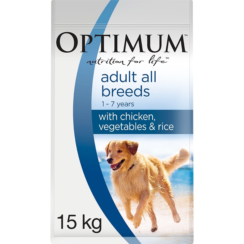 Optimum Adult Chicken, Vegetables & Rice Dry Dog Food - PetPost Australia