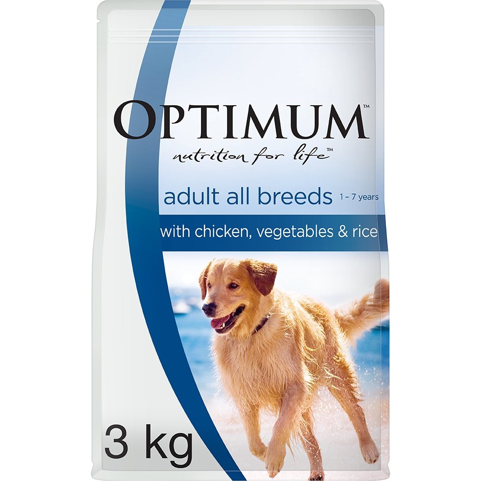 Optimum Adult Chicken, Vegetables & Rice Dry Dog Food - PetPost Australia