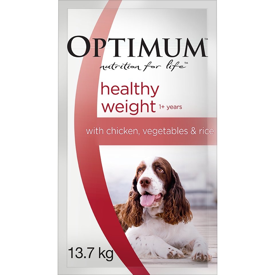Optimum Lite & Healthy Adult Chicken, Vegetables & Rice Dry Dog Food - PetPost Australia