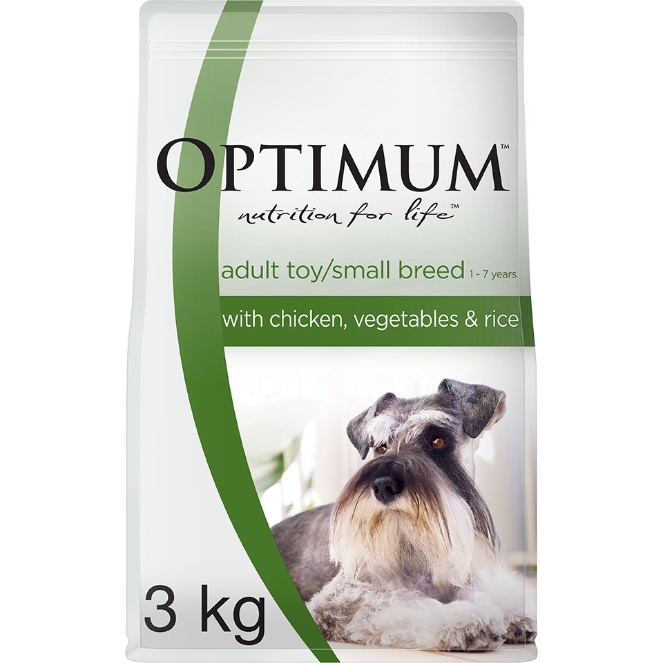 Optimum Small Breed Adult Chicken, Vegetables & Rice Dry Dog Food - PetPost Australia