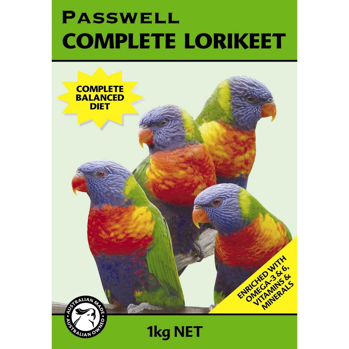 Passwell Complete Lorikeet Food Formula - PetPost Australia