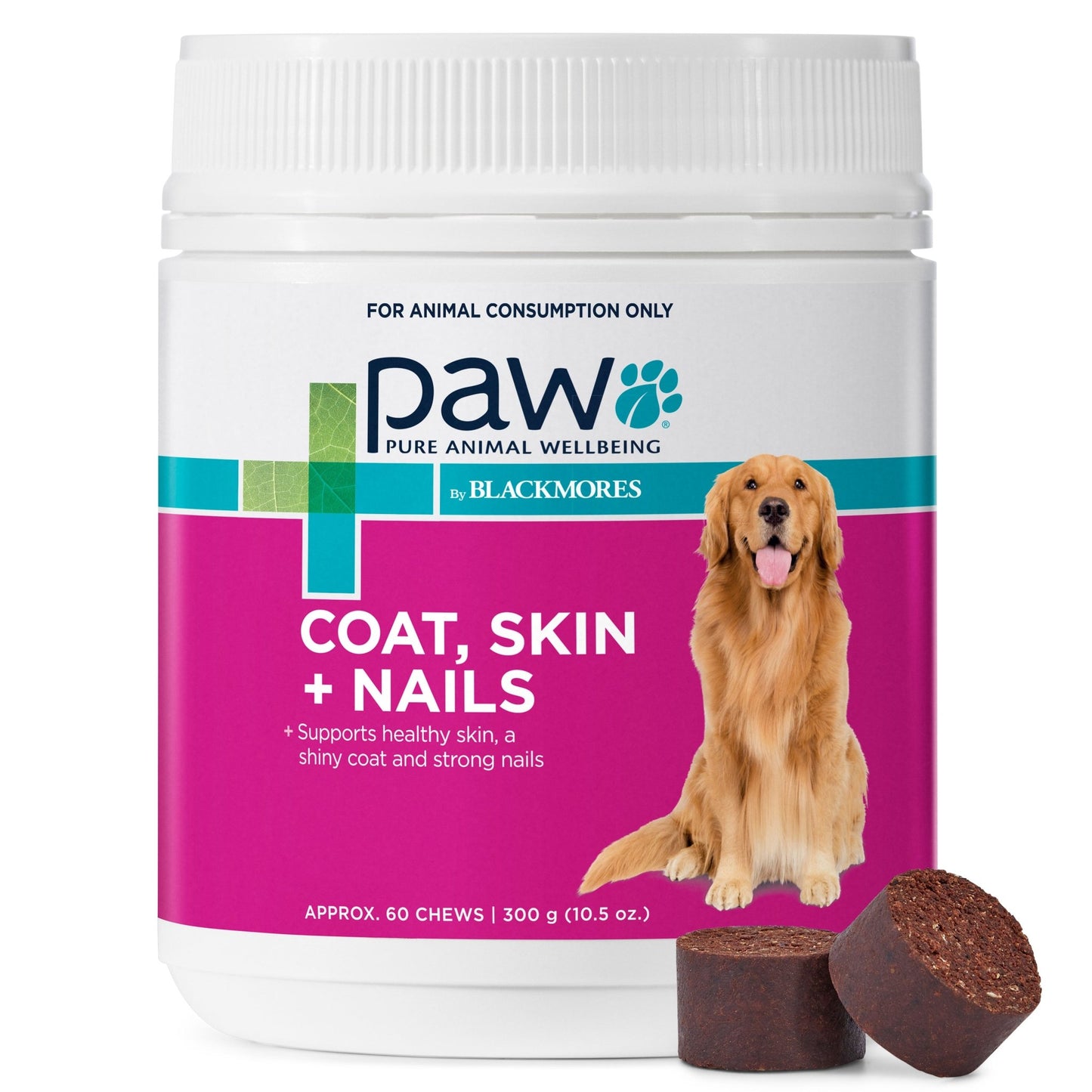 PAW Coat, Skin & Nails Multivitamin Chews 300g - PetPost Australia