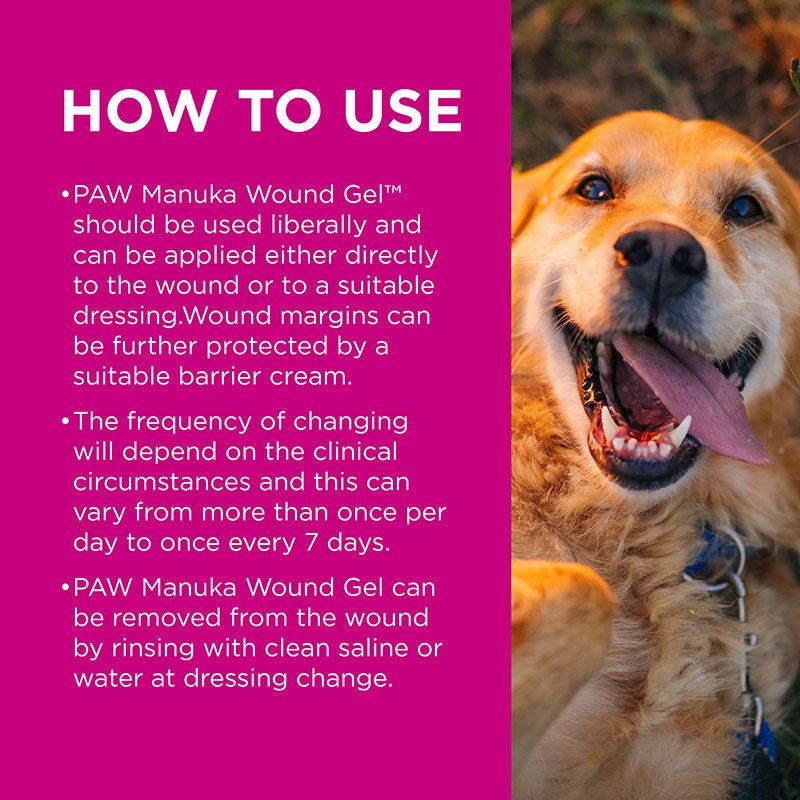 PAW - Manuka Wound Gel - PetPost Australia