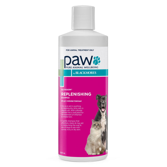 PAW Nutriderm Shampoo 500ml - PetPost Australia