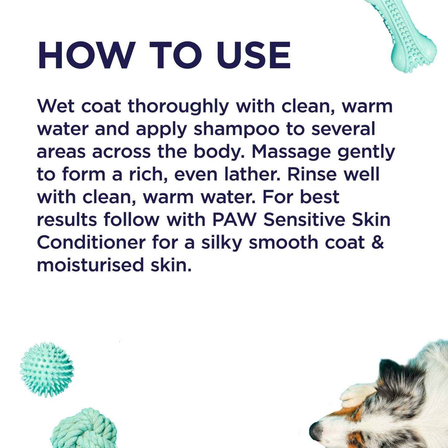 PAW Sensitive Skin Shampoo - PetPost Australia