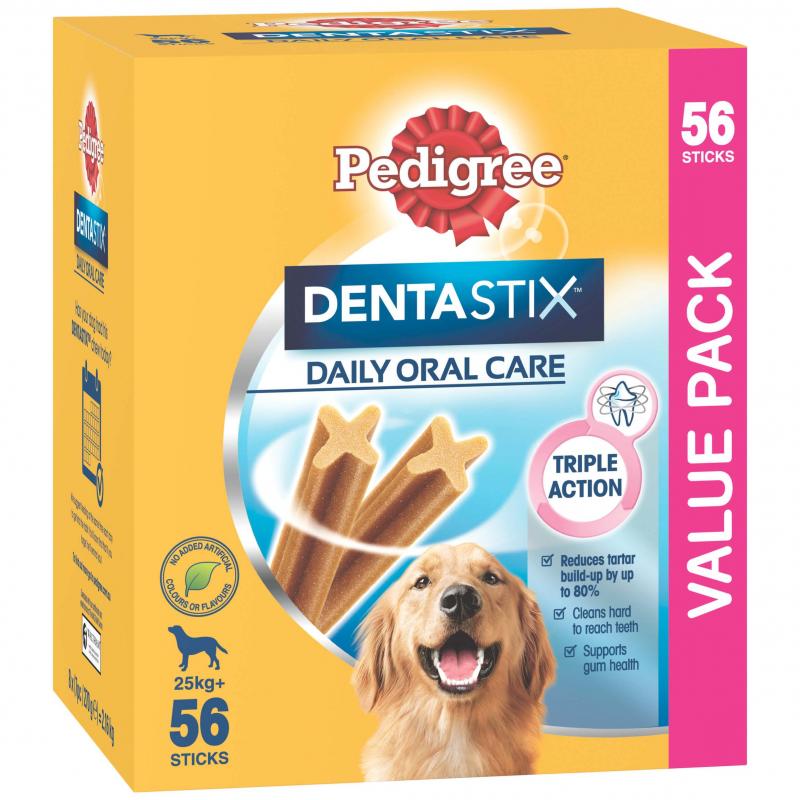 Pedigree Dentastix Large & Giant Breed Oral Care Dog Treats - PetPost Australia