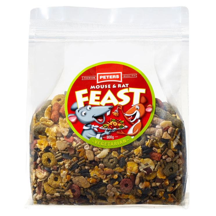 Peters Mouse & Rat Vegetarian Feast 800g - PetPost Australia