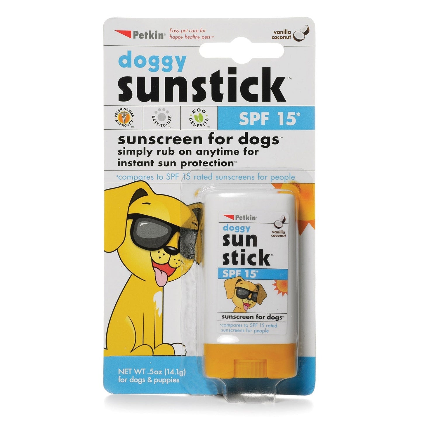 Petkin Doggy Sun Stick SPF15* 14g - PetPost Australia