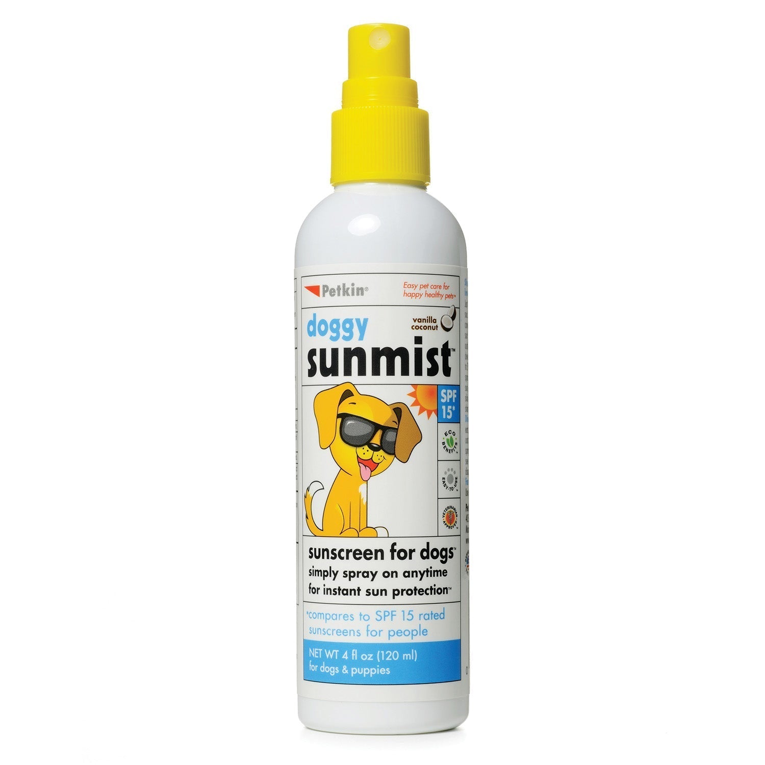 Petkin Doggy Sunmist SPF15* 120mL - PetPost Australia