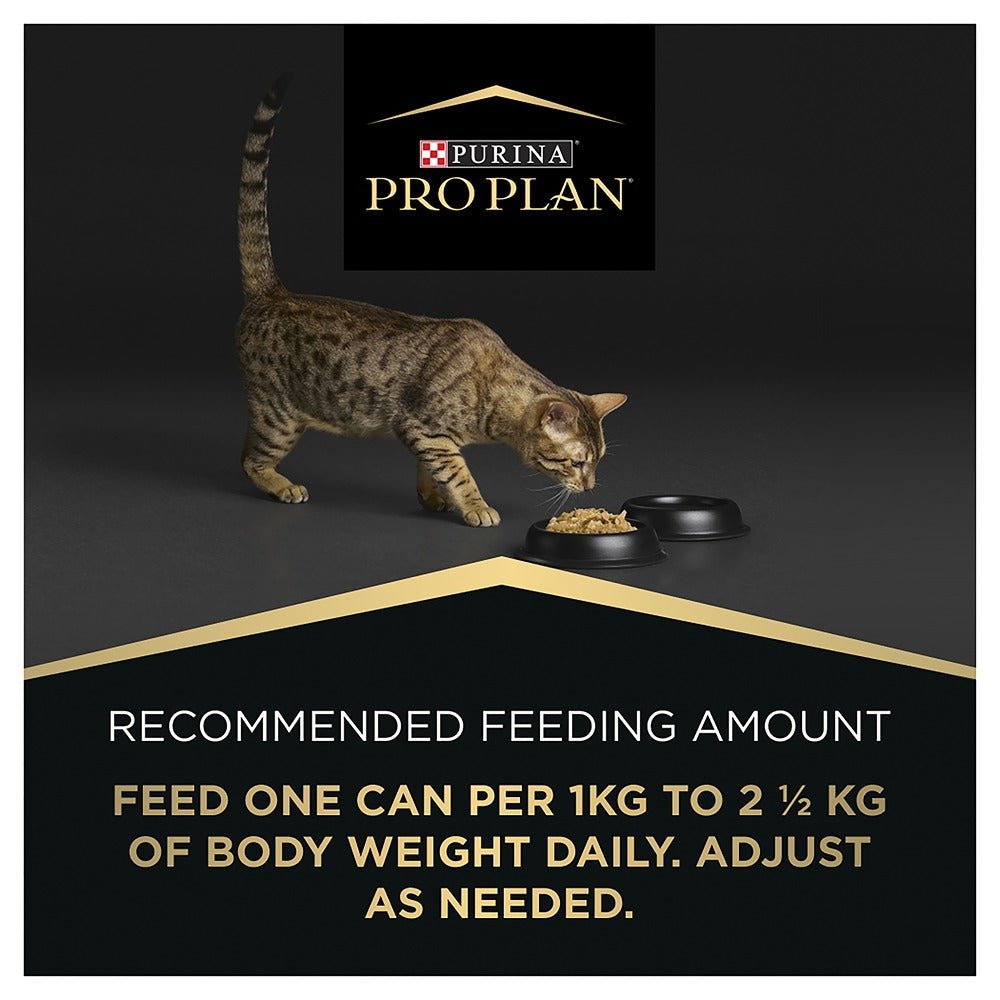 Pro Plan Complete Essentials Poultry Favouites Wet Cat Food 24x85g - PetPost Australia