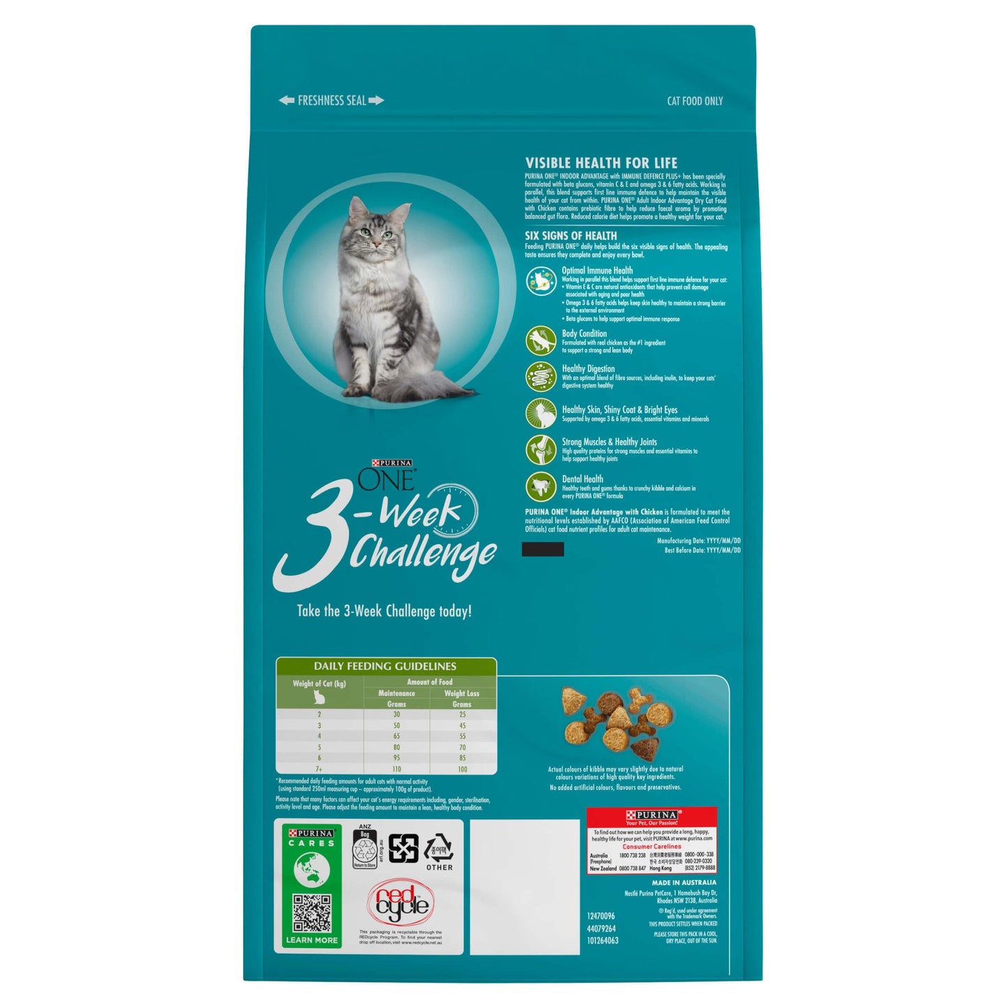 Purina One Adult Indoor Chicken Dry Cat Food - PetPost Australia
