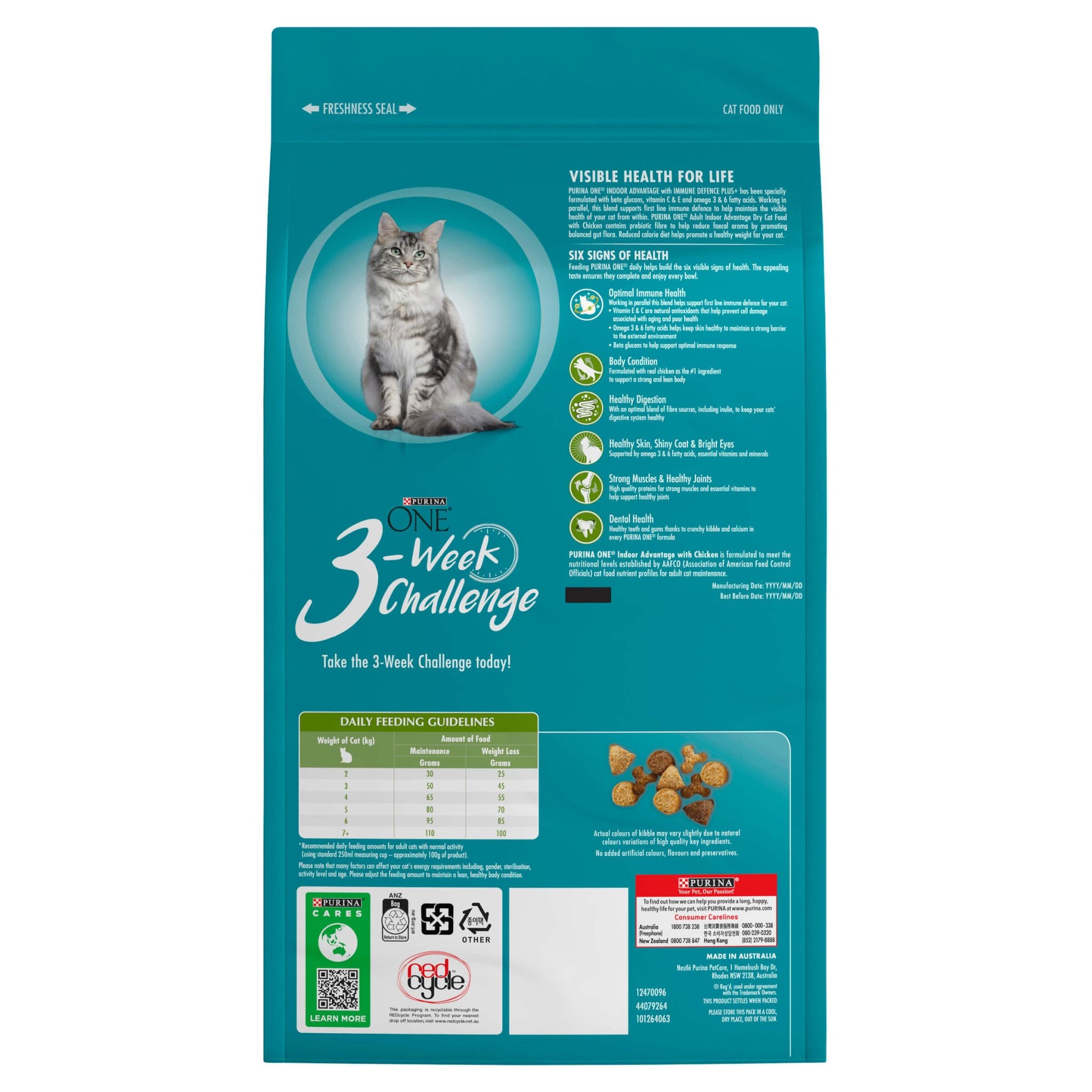 Purina One Adult Indoor Chicken Dry Cat Food - PetPost Australia