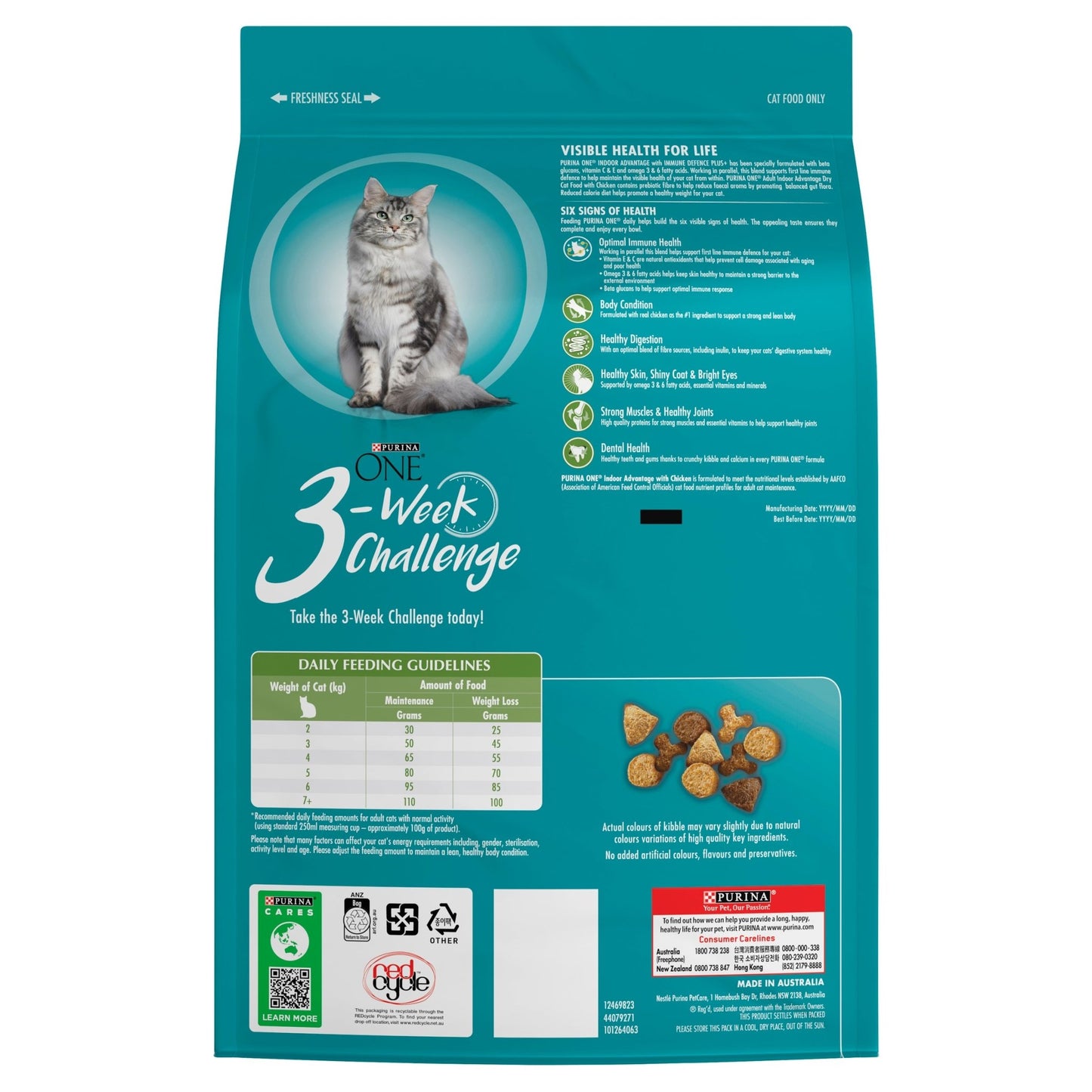 Purina One Adult Indoor Chicken Dry Cat Food - PetPost Australia