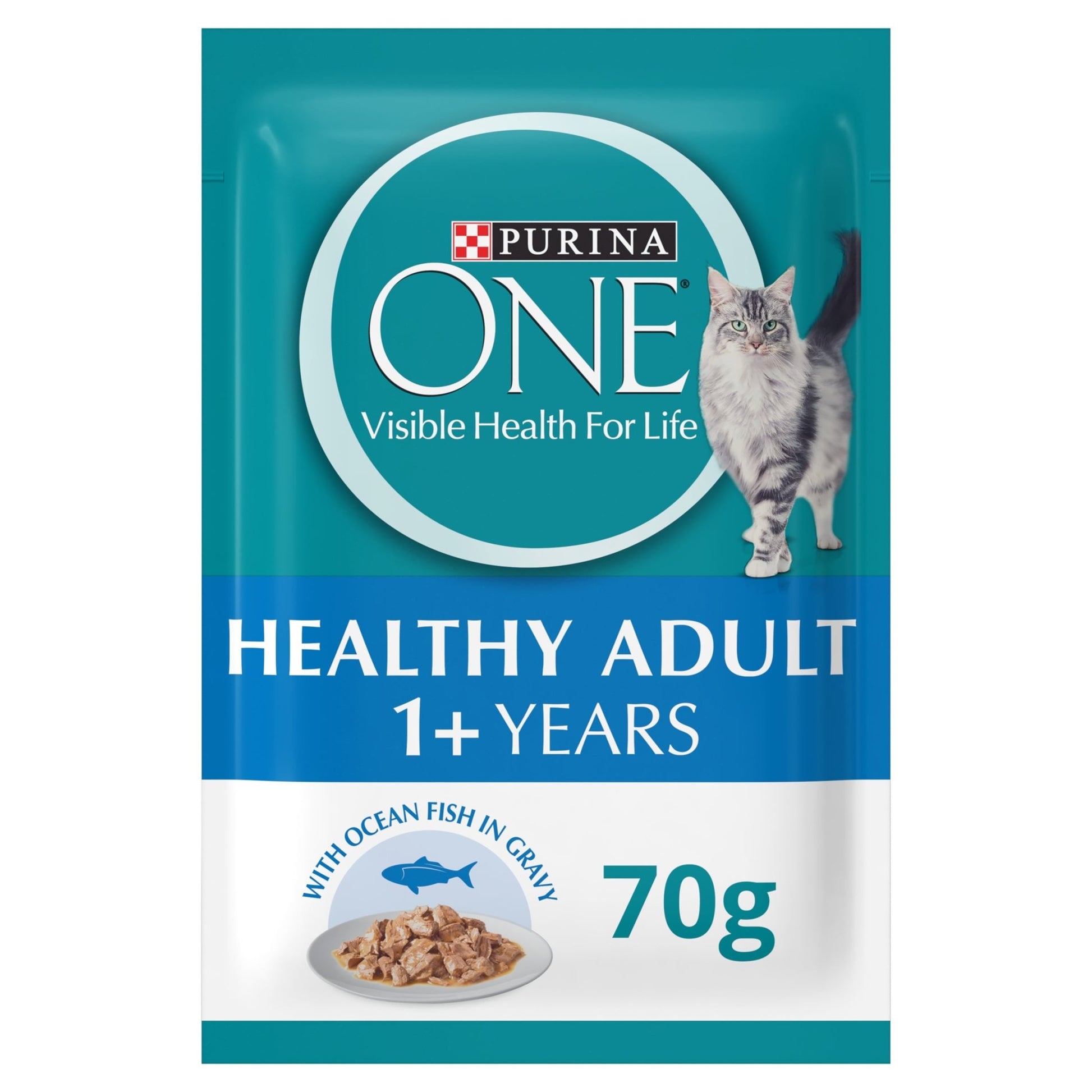 Purina One Adult Ocean Fish Wet Cat Food - PetPost Australia