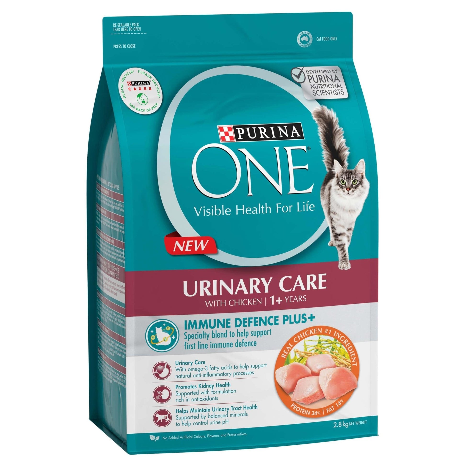 Purina One Adult Urinary Care Chicken Dry Cat Food - PetPost Australia