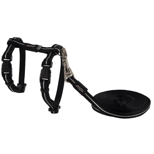 Rogz Alleycat Harness & Lead Set - PetPost Australia