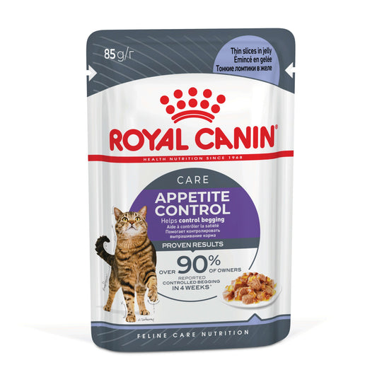 Royal Canin Appetite Control Jelly Adult Wet Cat Food Pouches - PetPost Australia
