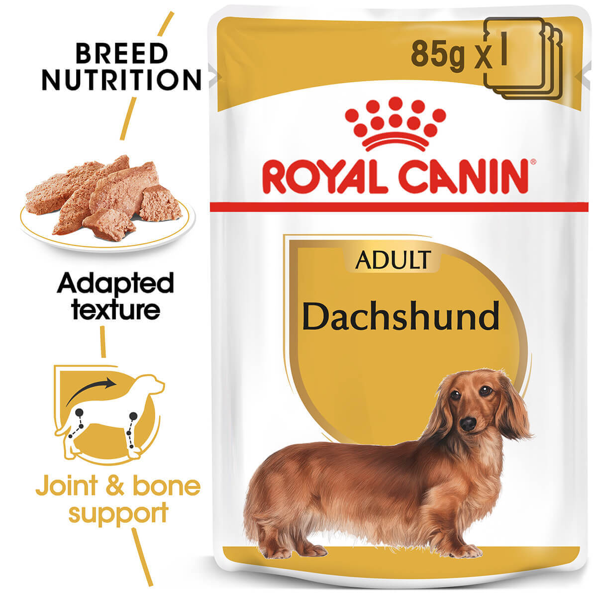 Royal Canin Dachshund Adult Wet Dog Food - PetPost Australia