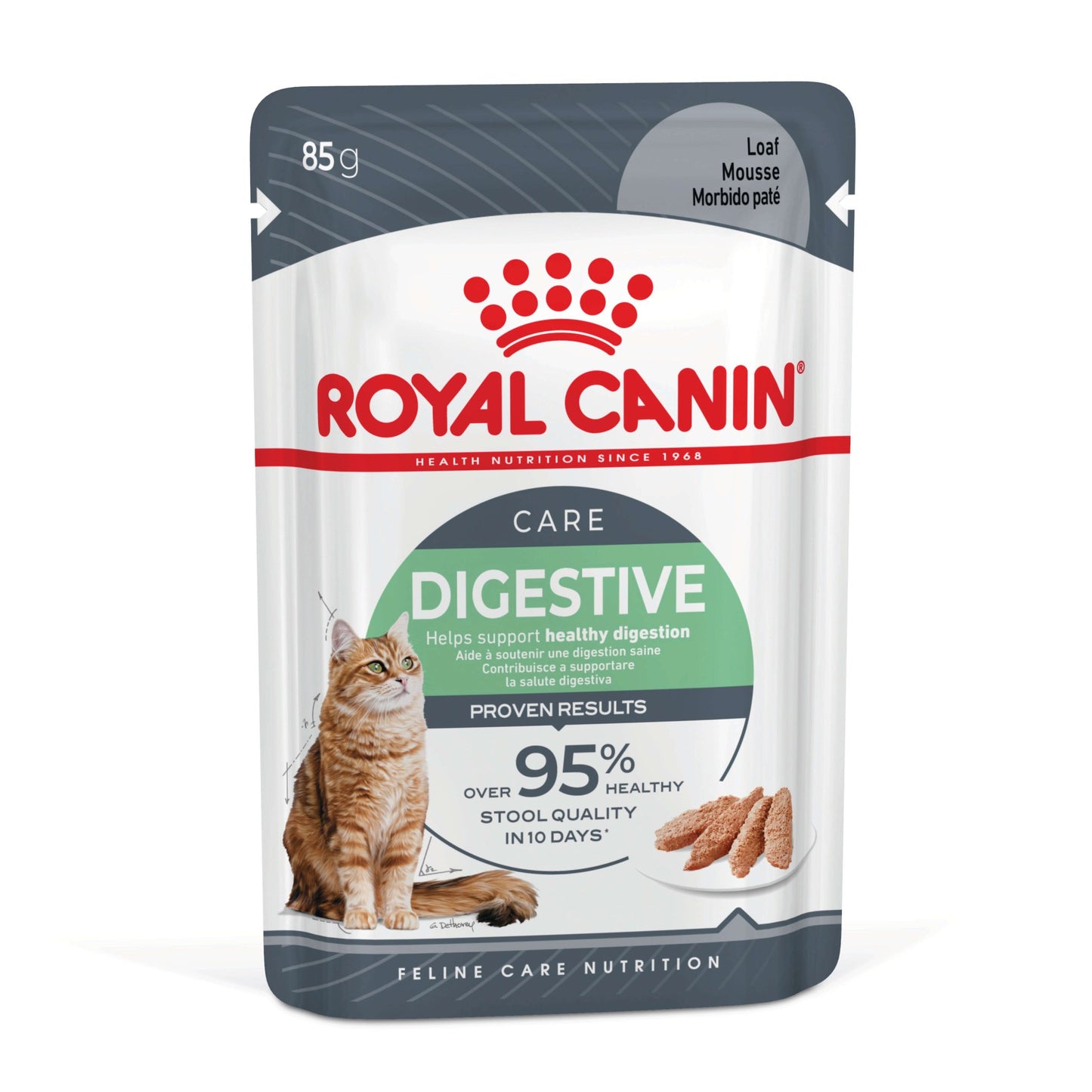 Royal Canin Digestive Care Loaf Adult Cat Wet Food Pouches - PetPost Australia