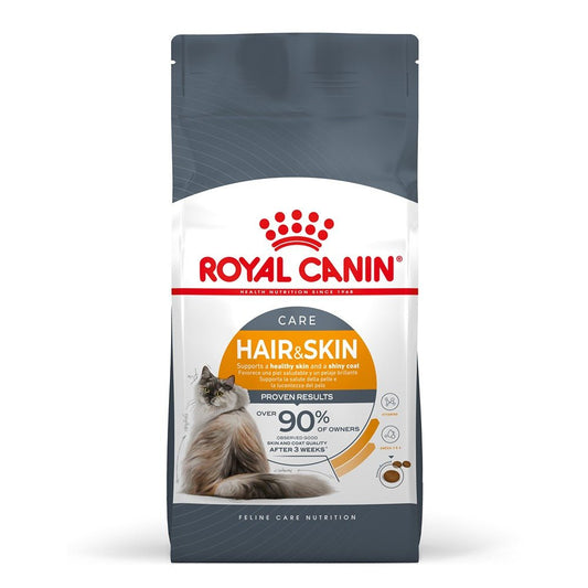Royal Canin Hair & Skin Care Adult Dry Cat Food 2kg - PetPost Australia
