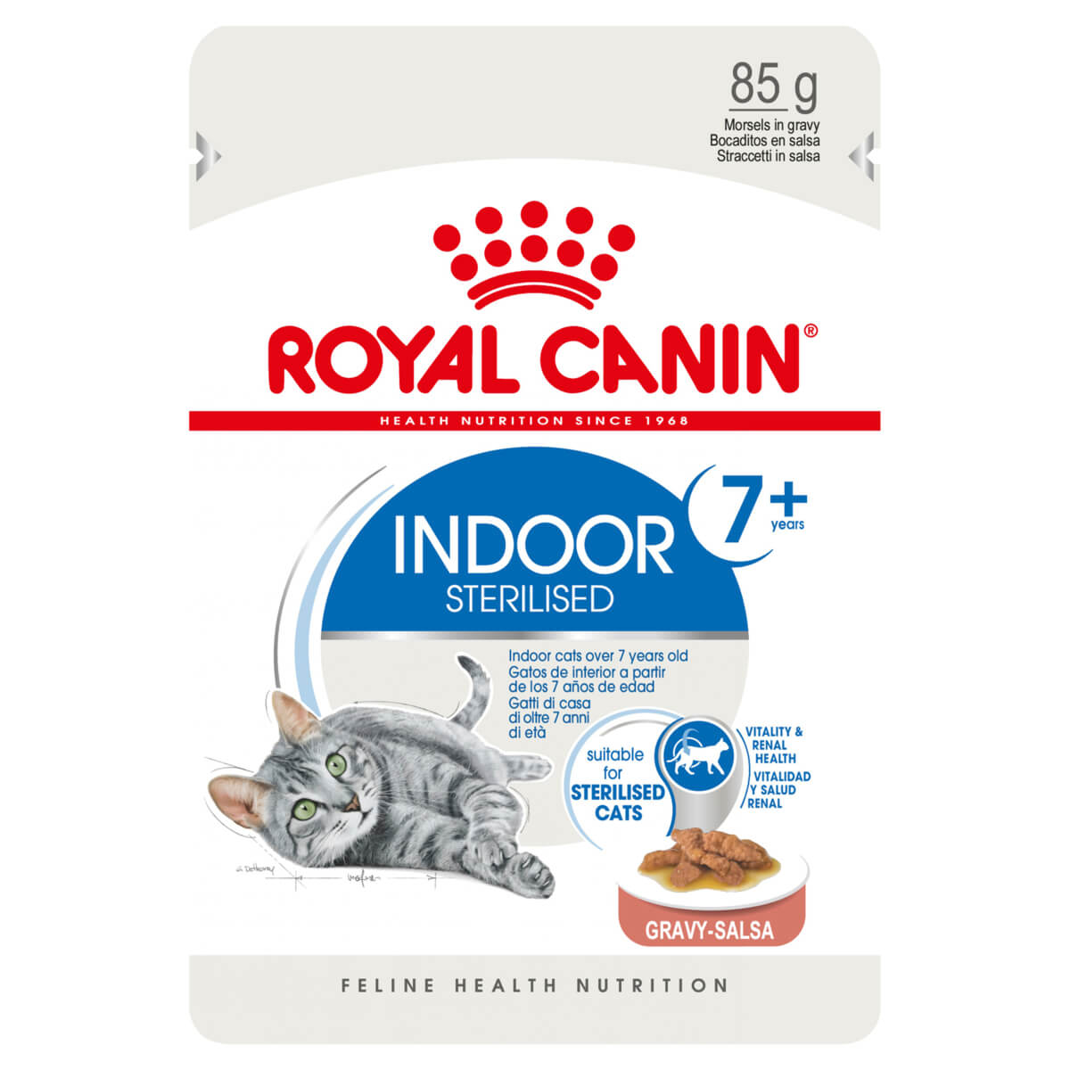 Royal Canin Indoor 7+ Adult Gravy Wet Cat Food - PetPost Australia
