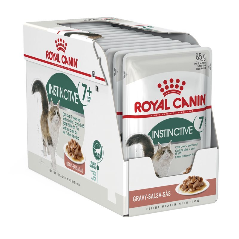 Royal Canin Instinctive 7+ Adult In Gravy Wet Cat Food - PetPost Australia